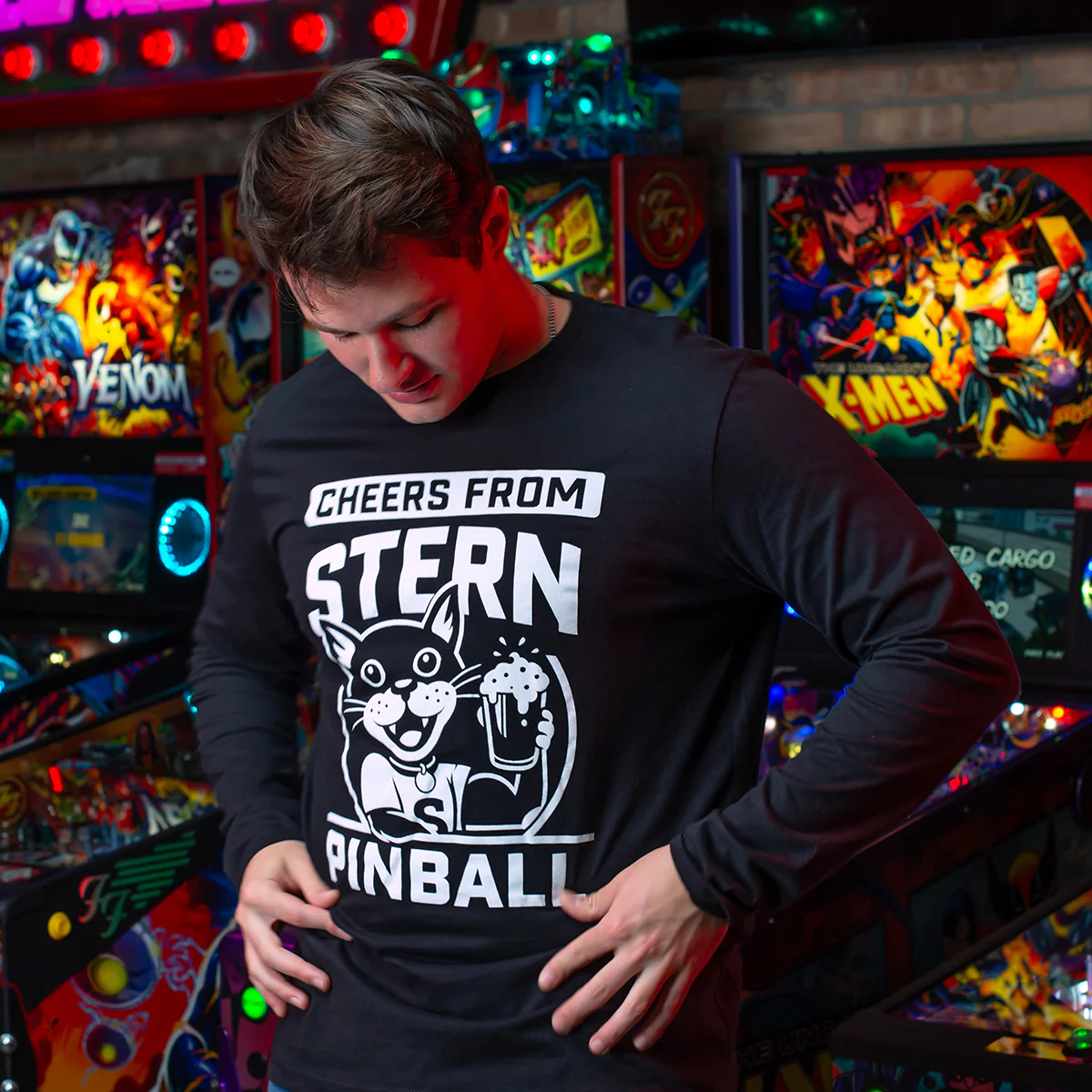 Cheers from Stern Long Sleeve Tee - Image 2