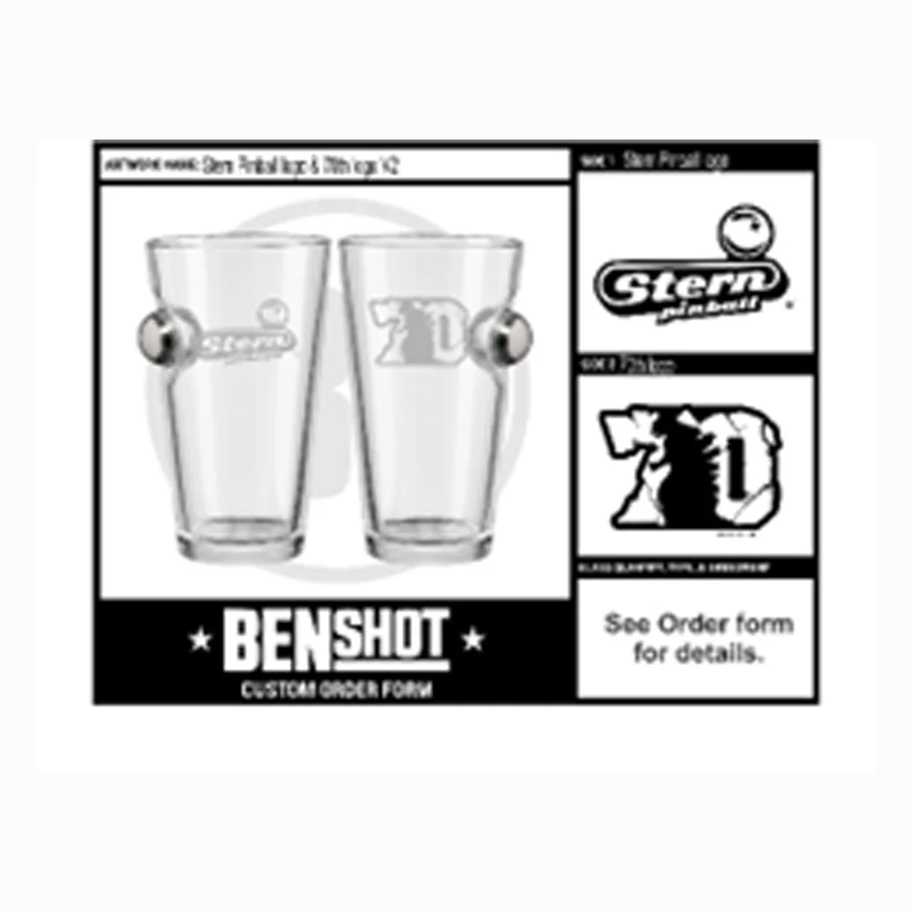 Godzilla 70th Anniversary Glasses - Image 2