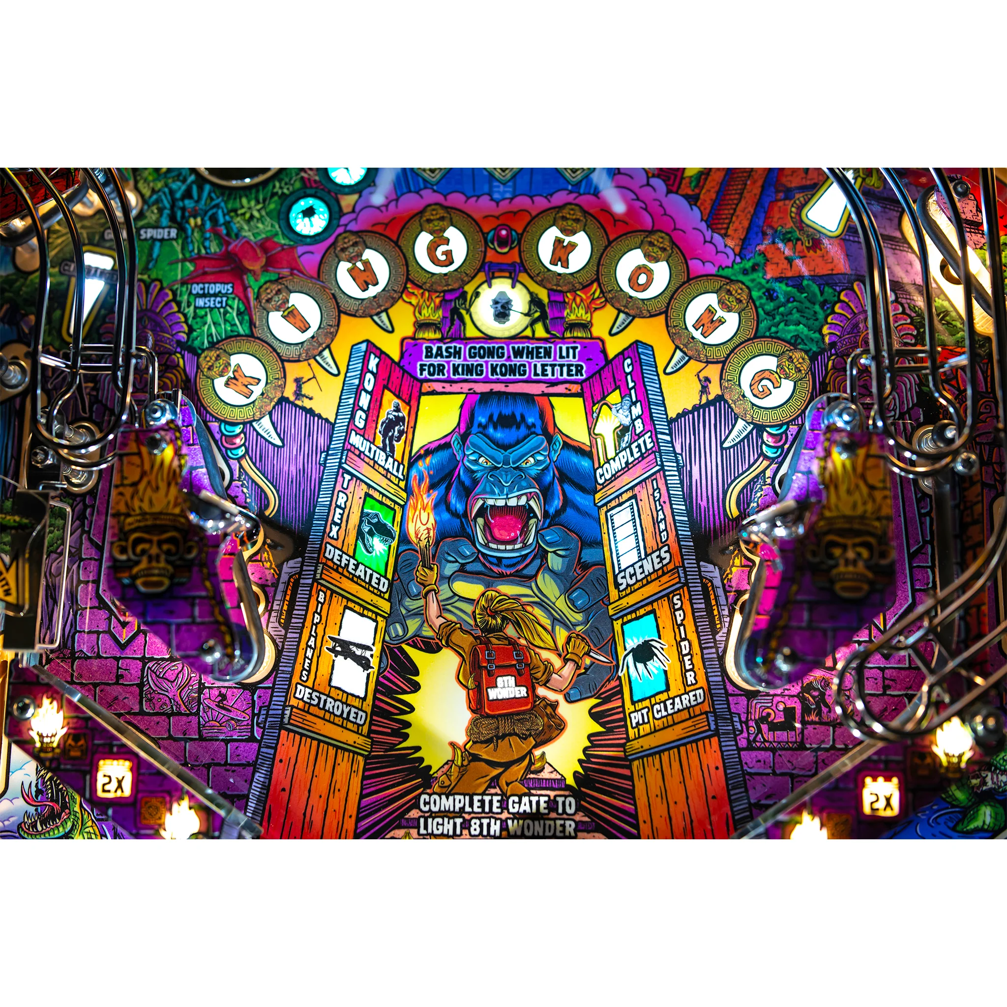 King Kong: Myth of Terror Island Pinball - Image 6