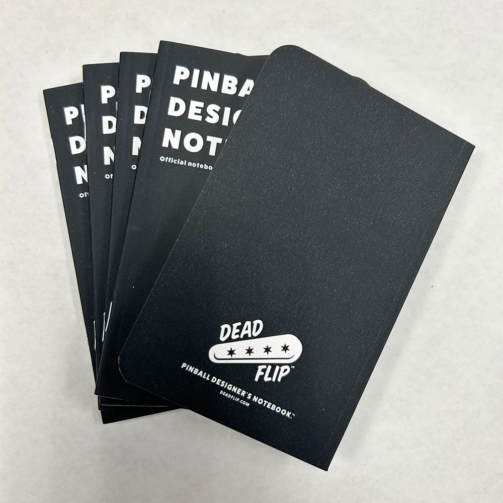 Pinball Designer's Notebook (5 Pack) - Image 2