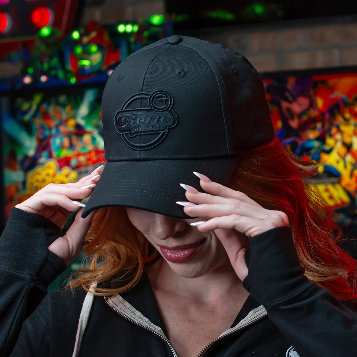 Stern Black on Black Hat