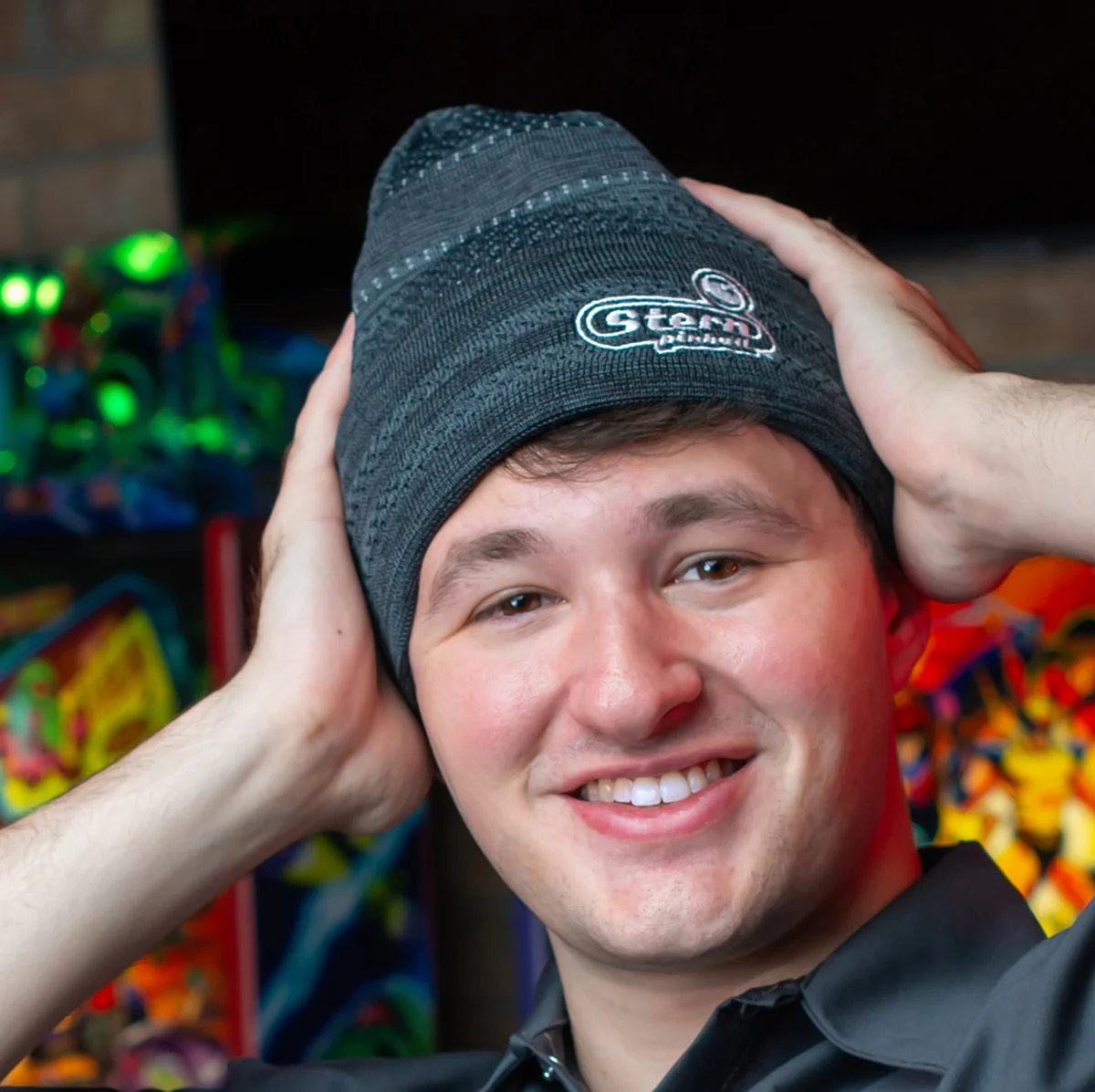 Stern New Era Gray Beanie - Image 3