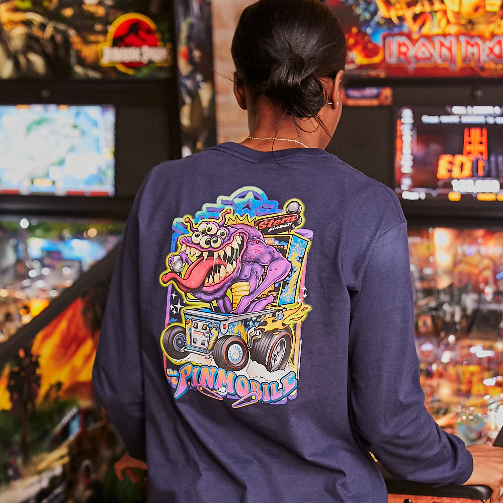 'The Pinmobile' Long Sleeve Tee - Image 3