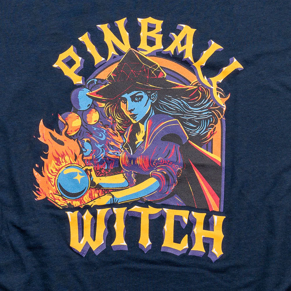 Women's Pinball Witch Tee - Image 3